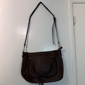 Malibu Skye Braided Boho Messenger Bag